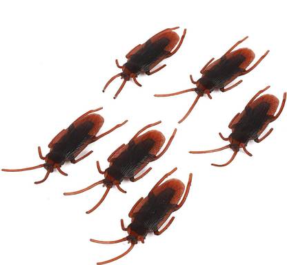 BLC Realistic Prank Cockroach Toy For Kids|Rubber Fake Cockroach|Practical Jokes Toy note Gag Toy