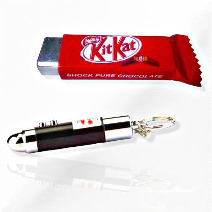 AMACO Amazing New electrical funny shocking item / shocking chocolate & Shock Current laser key ring Gag Gag Toy
