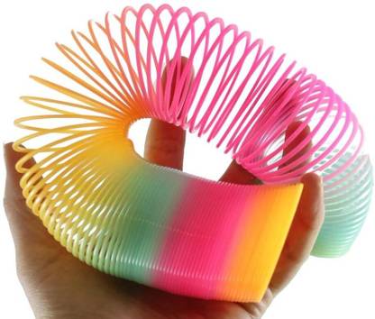 SOMETHING4U Rainbow Magic Spring Fun Playing Spring Toys for Kids Toy spring toy Gag Toy