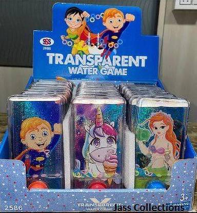 FineArts Transparent Water Game for Kids Water Video Game Gag Toy