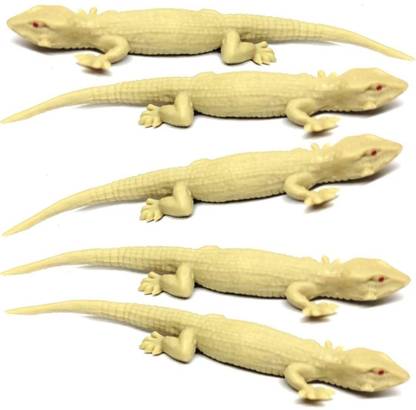 Decon (Chipkali 3 Pcs Real Looking) Toys Fake Lizard House Gecko Rubber Practical FK10 Lizard Gag Toy