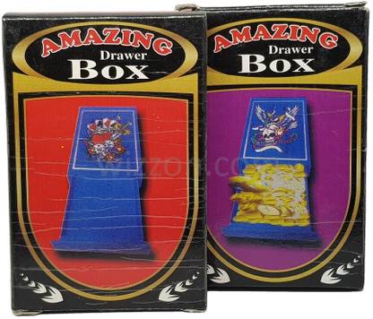 Magician Rik's Gallery AMAZING DRAWER BOX (GREEN) (SUPER QUALITY) MAGIC TRICK Gag Toy