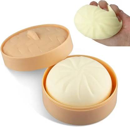 Sawkirp darshraj Squishy dumpling momos stress anxiety relief ahd autism decompression toy Squishy dumpling momos stress anxiety relief ahd autism decompression toy Gag Toy