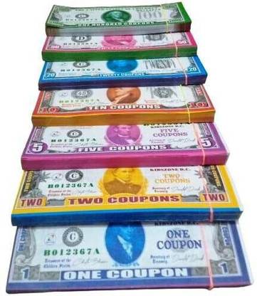BBS DEAL Soft Paper Fake Nakli Dummy Dollar currency Gag toy Fake Note nakli notes 10,20,50,100,200,500,each Gag Toy