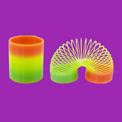 GUNGUN Rainbow Magic Spring Toy For Kids Spring Gag Toy