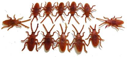 BBS DEAL 12 pcs Cockroach Roach Toy Gag Toys & Practical Jokes cocroch Gag Toy