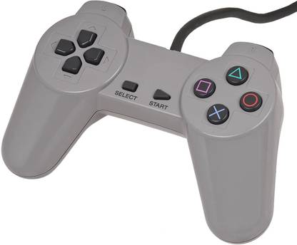 COMPUTER PLAZA PS1 GAMEPAD PLAYSTATION 1 GAMEPAD (GREY)  Gamepad