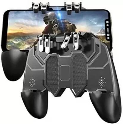 TECHGEAR 2 in 1 Mobile Controller Gamepad Holder Joystick Triggers L1 R1 Shoot Aim Button  Gamepad