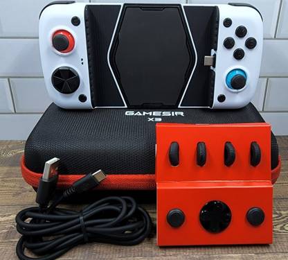GameSir X3 Type-C Controller with Magnetic Detachable ABXY Buttons, D-Pads Cloudy Gaming Bluetooth  Gamepad