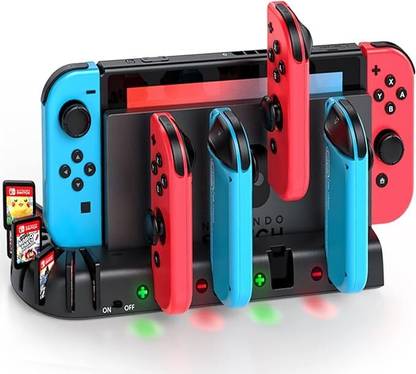 HG WORLD Oivo Controller Charging Station SW1658-01 For Nintendo Switch OLED Console & USB  Gamepad