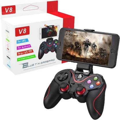 HG WORLD V8 Wireless Gaming Pad Bluetooth Game Controller Best Value Gaming Remote Bluetooth  Gamepad