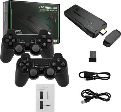 Balaji Guru Retro Gaming Console 4K Ultra HD with 15,000+ Games & Wireless Controller Bluetooth  Gamepad