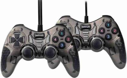 ASTRUM Twin Dual Shock USB Wired Gamepad Joystick USB  Gamepad