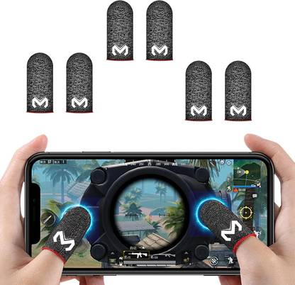 Cubonic Finger Sleeves for Mobile Gaming Phone Gaming, Smooth Operation (3 Pair) Gaming Accessory Kit