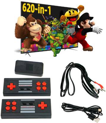 MARS Tv Video Game Wireless Extreme Mini Game Box Double Gaming Accessory Kit  Gaming Accessory Kit