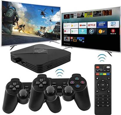 D & Y G10 Android OS PSP Video Game Console / Chromcast Smart TV for Youtube, Hulu  Gaming Accessory Kit