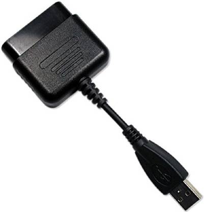 Tech Aura New PS2 to PS3 / PC controller converter cable cord USB adapter for PS3 PC Gaming Accessory Kit