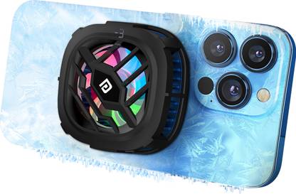 Portronics Cool XG Instant Magnetic Mobile Cooler With Adhesive Metal Plate,Gaming Fan  Gaming Accessory Kit
