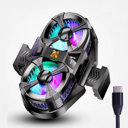 Cubonic Cooling Fan Cell Radiator Cooler for phone Watching Videos (Dual SL-07) Gaming Accessory Kit