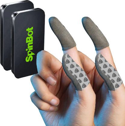Manchons Doigts Gaming - 10 Pièces Pour PUBG Mobile, Écran Tactile (Antidérapant)