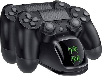 gamenophobia PS4 PC Controller Charger, Dual USB PS4 Controller Charging Station  Gaming Accessory Kit