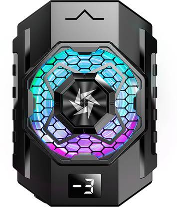 Zusix SL-31 Mobile Radiator Cooling Fan, Semiconductor Technology Phone Instant Gaming 1 Fan Ergonomic Cooling Pad with Adjustable Height