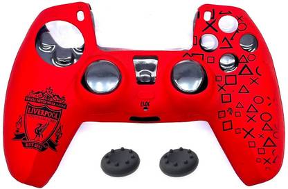 TMG PS5 Controller Skin Football Theme Silicone Protective Cover for PS5 Controller  Gaming Accessory Kit