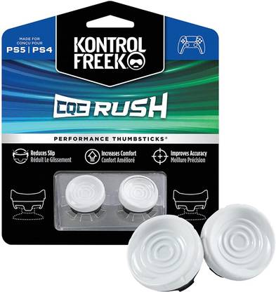 KontrolFreek Performance Thumbsticks for Playstation 4 (PS4) and Playstation 5 (PS5)  Gaming Accessory Kit