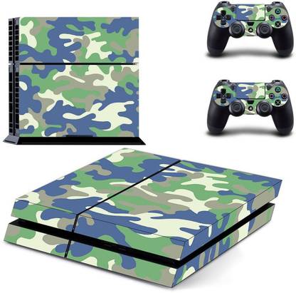 GRAPHIX DESIGN PS4 Console and 2 Controller Decal Cover+ 4 Led bar Decal Sticker P Gaming Accessory Kit