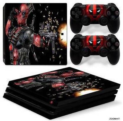 A1GRAPHIX Skin Sticker Cover for PS4 Pro Console and Controllers AK  Gaming Accessory Kit