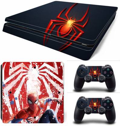 A1GRAPHIX Theme 3M Skin Sticker Cover for PS4 Slim Console and Controllers  Gaming Accessory Kit