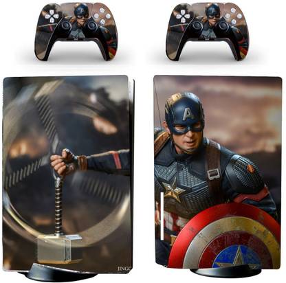 GRAPHIX DESIGN PS5 Skin Stickers Full Body Vinyl Skins Wrap Decals Cover 2 Controllers C Gaming Accessory Kit
