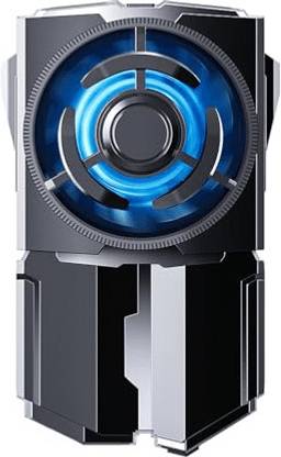 Cubonic X Memo DLA5 Mobile Radiator Rechargeable(1200mah) Upto 2 hrs Backup Blue Light Cooling Semiconductor USB Fan