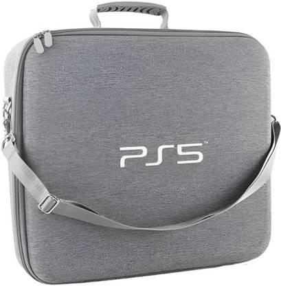 HICLE Storage Bag Hard Shell EVA Carrying Case with Shoulder Strap for PS5 Console  Gaming Accessory Kit