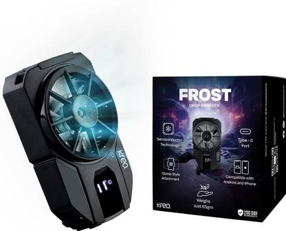 Kreo Frost Mobile Cooler for Android/iOS Smartphones  Gaming Accessory Kit