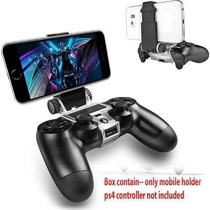 D & Y Mobile holder for PS4 Controller Smart Phone Clip Mount Holder  Gaming Accessory Kit