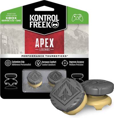 KontrolFreek Performance Thumbsticks for Xbox One and Xbox Series X Controller-Gray  Gaming Accessory Kit