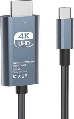 RyzCare Type-C to HDMI Converter Cable 4K Video Output HDMI Thunderbolt 3,Type C to HDMI Gaming Adapter