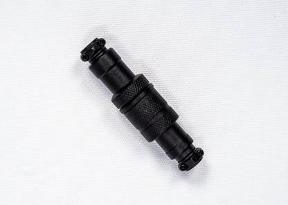 MECKEYS GX-16 Aviator Connectors (Black) Gaming Adapter