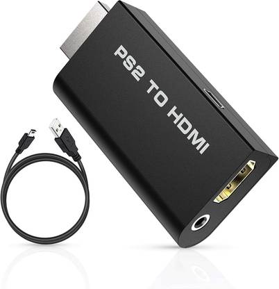 microware PS2 to HDMI Converter, Connect PS2 Gaming Console to HDTV/Monitor Gaming Adapter