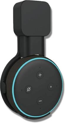 Zorbes Wall Adapter Holder for Alexa Echo Dot 3rd Generation Black Gaming Adapter