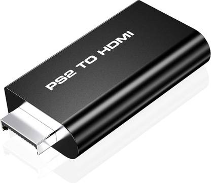RyzCare PS2 to HDMI Audio Video Converter Adapter with 3.5 mm Output HDTV Monitor Gaming Adapter