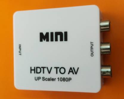 TERABYTE HDTV TO AV Converter UP Scaler 720/1080p Full HD Gaming Adapter