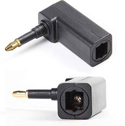 Etzin 3.5 mm Optical Digital Audio Right Angle Mini toslink Adapter EPL-685OC Gaming Adapter