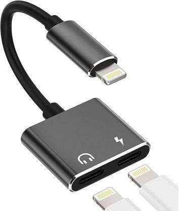Clike Creative Apple Iphone 3.5mm Splitter Charging Cabil Gaming Adapter
