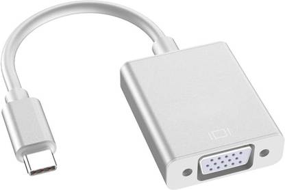 Sancy USB-C to VGA Adapter for 1080P Monitor VGA to USB-C Adapter Cable Gaming Adapter