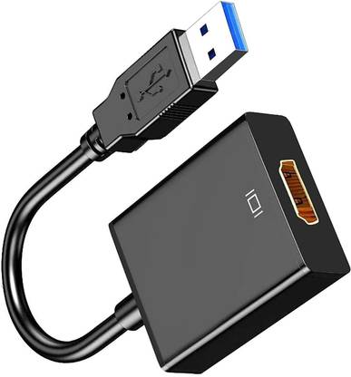 Sancy USB 3.0 to HDMI Adapter 0.2m 1080P Video Converter with Audio for Dual Monitors Gaming Adapter