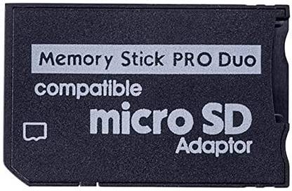 ELECROSYDE Micro SD to Memory Stick Pro Duo Adapter for PSP and Cameras. Gaming Adapter