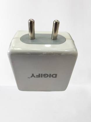 Digify 30 W 3 A Wall Charger for Mobile with Detachable Cable