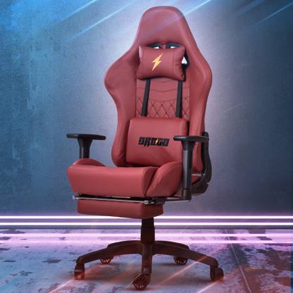 Drogo Multi-Purpose Ergonomic Gaming Chair with 7Way Adjustable Seat Head USB Massager Gaming Chair